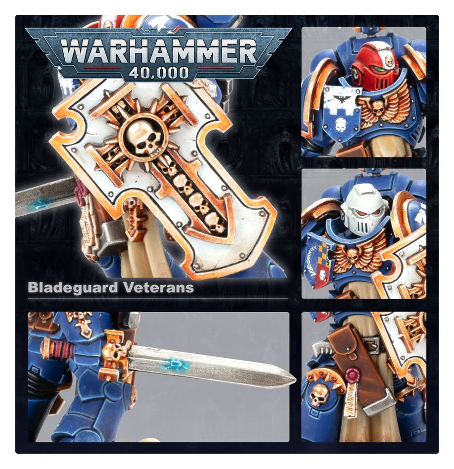 Space Marines Bladeguard Veteran Squad