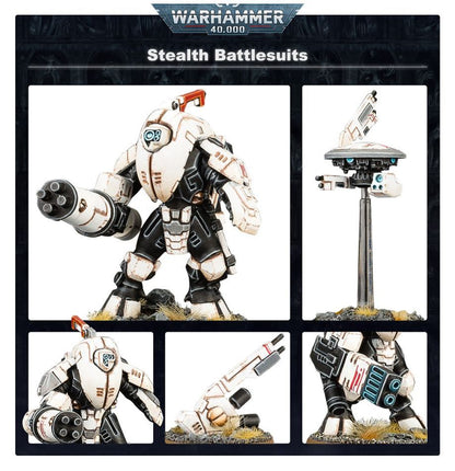 Warhammer 40,000 T’au Empire Stealth Battlesuits