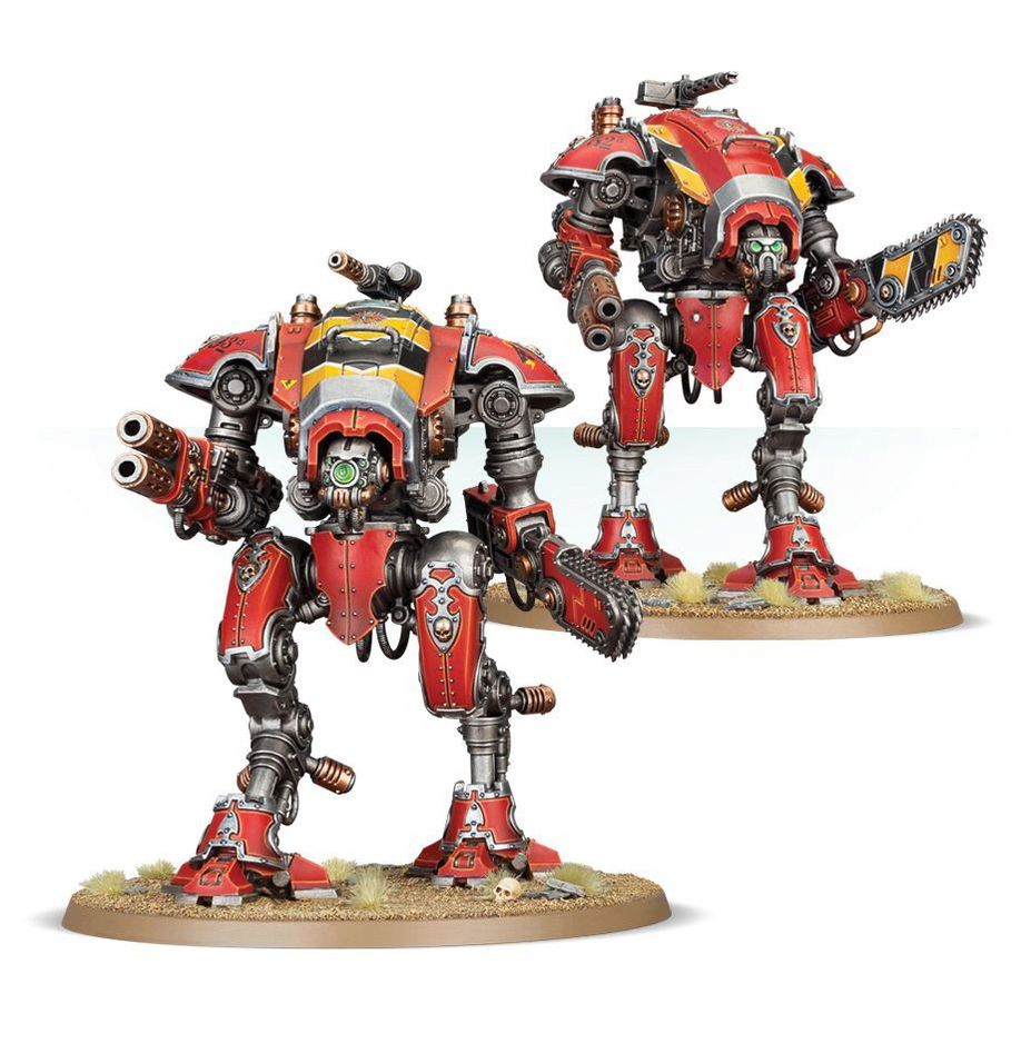 Warhammer 40,000 Imperial Knights Armiger Helverins