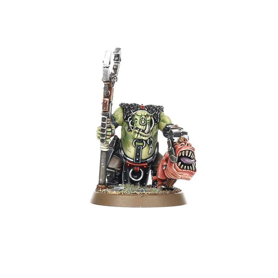 Warhammer 40,000 Orks Runtherd and Gretchen
