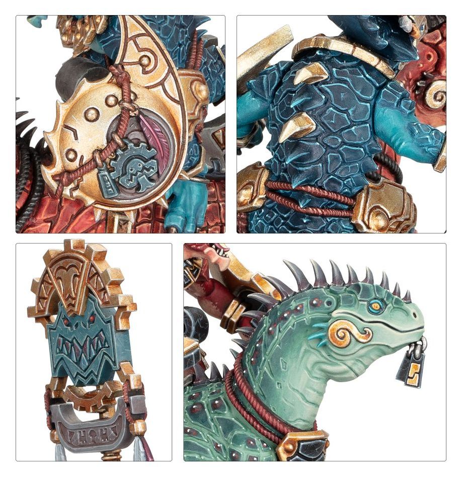 Warhammer 40,000 Seraphon Aggradon Lancers