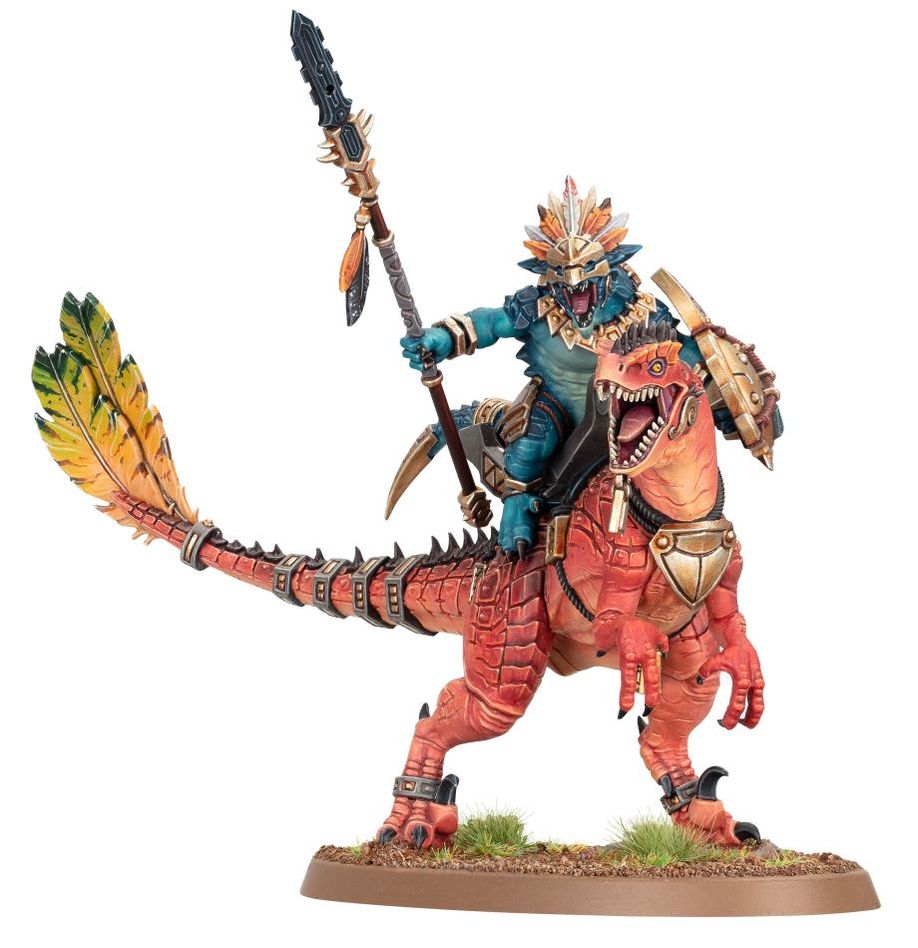 Warhammer 40,000 Seraphon Aggradon Lancers