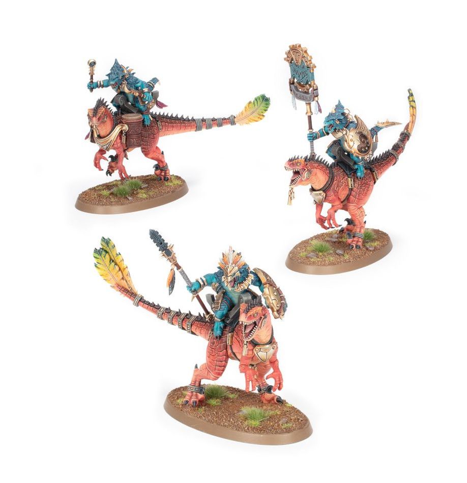 Warhammer 40,000 Seraphon Aggradon Lancers