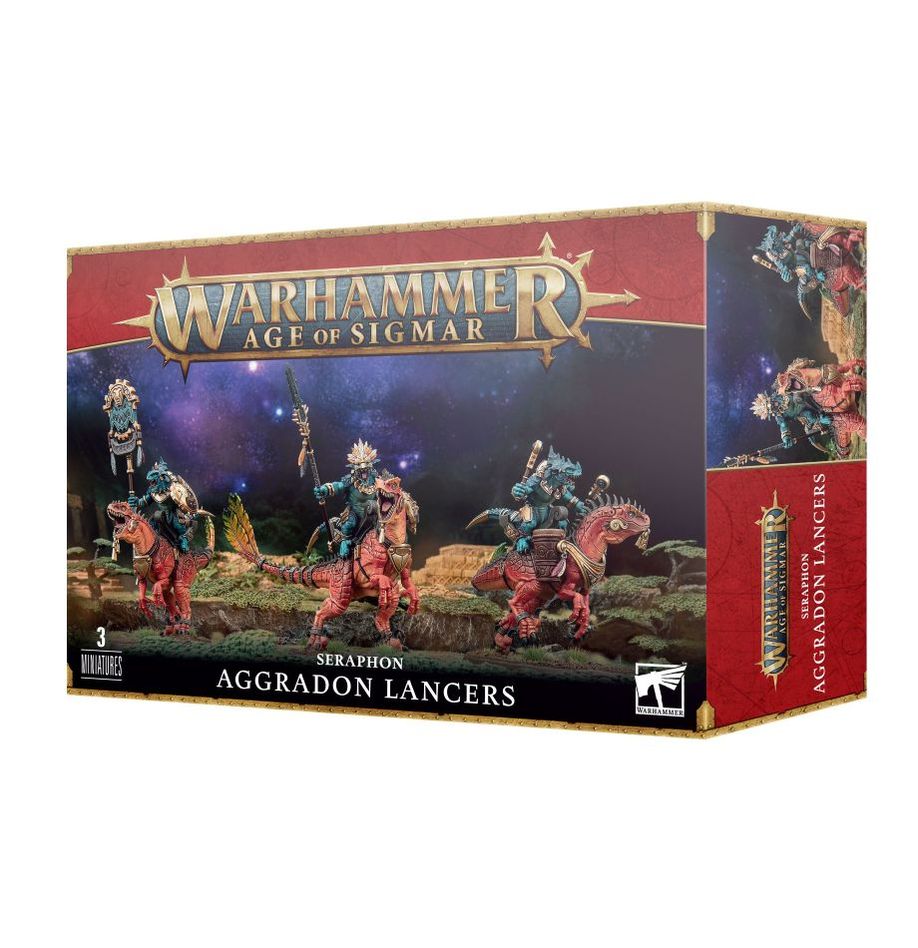 Warhammer 40,000 Seraphon Aggradon Lancers