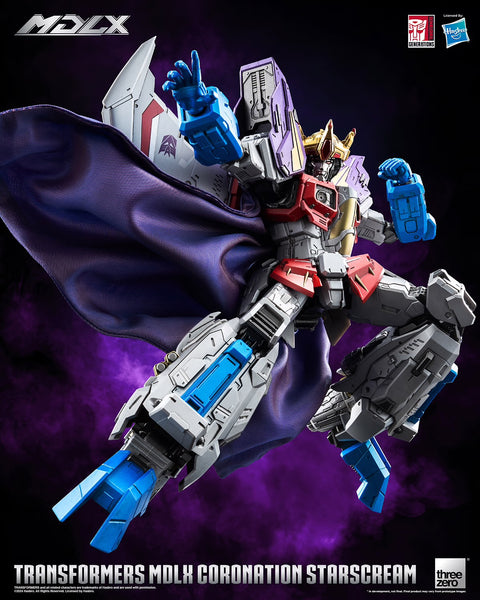 ( PRE-ORDER ) CORONATION STARSCREAM MDLX Action Figure by Threezero