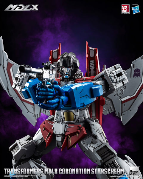 ( PRE-ORDER ) CORONATION STARSCREAM MDLX Action Figure by Threezero