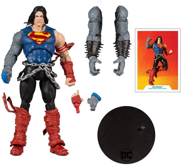 Dark Nights: Death Metal DC Multiverse Superman Action Figure (Collect to Build: Darkfather)