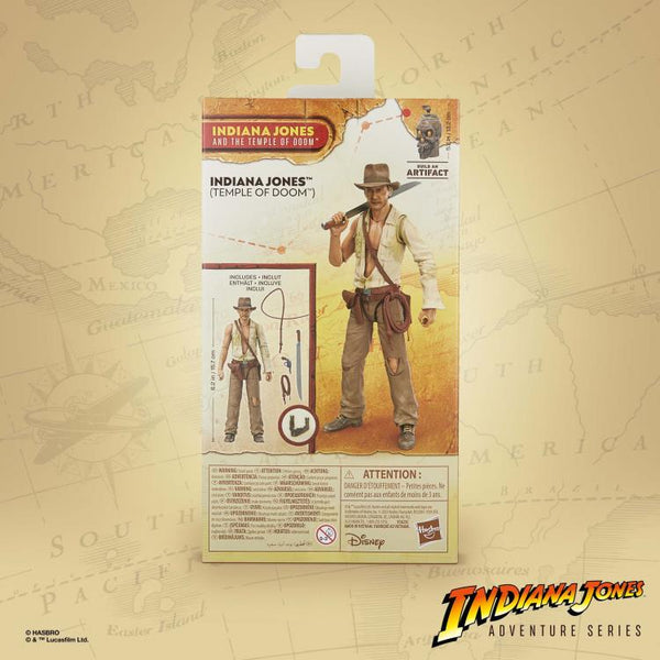 Indiana Jones Adventure 6in Temple Of Doom Indy Action Figure