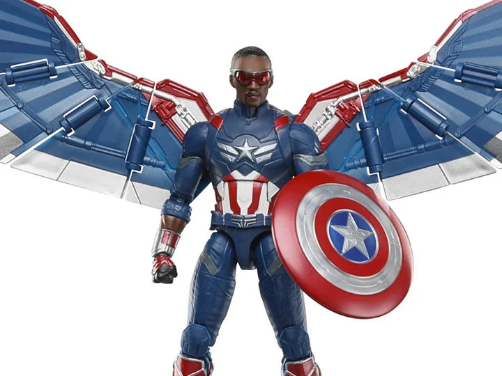 Captain America Legends 6in Bnw Cap Action Figure