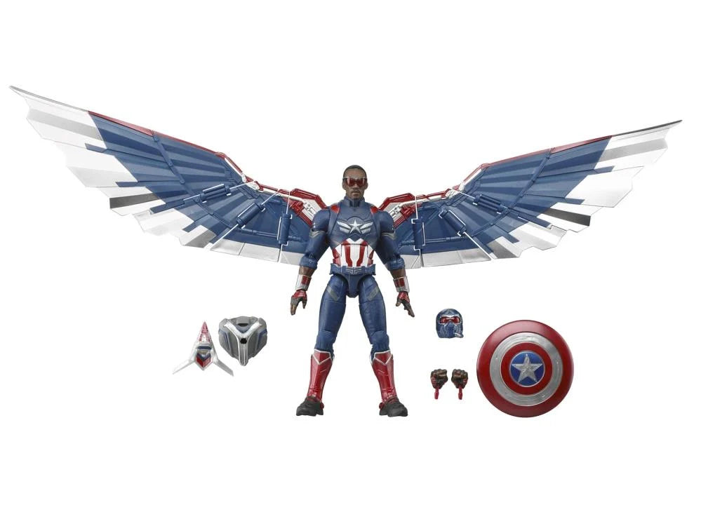 Captain America Legends 6in Bnw Cap Action Figure