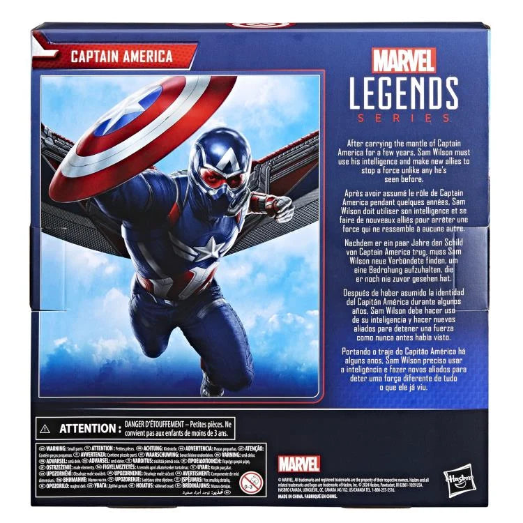 Captain America Legends 6in Bnw Cap Action Figure