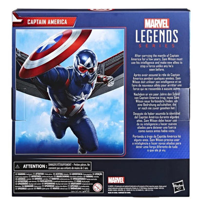 Captain America Legends 6in Bnw Cap Action Figure