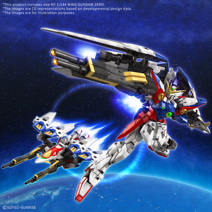 GUNDAM WING GUNDAM ZERO RG 1/144 MDL KIT