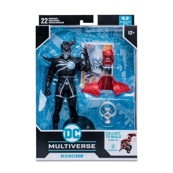 Blackest Night DC Multiverse Deathstorm Action Figure (Collect to Build: Atrocitus)