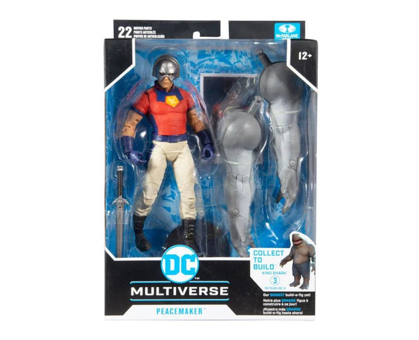 The Suicide Squad DC Multiverse Peacemaker Action Figure (Collect to Build: King Shark)