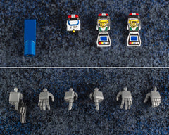 BRAVE POLICE J-DECKER DECKERD & MAXCANNON PLASTIC MODEL KIT