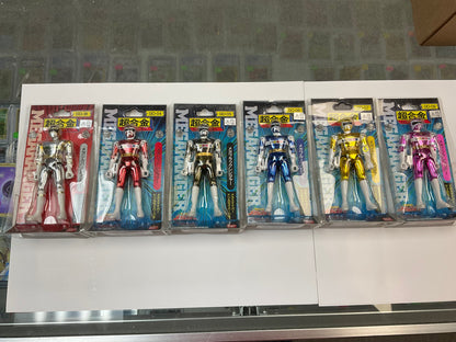 Bandai Toei Power Rangers In Space Megaranger Chogokin Figure 6p Set New JP