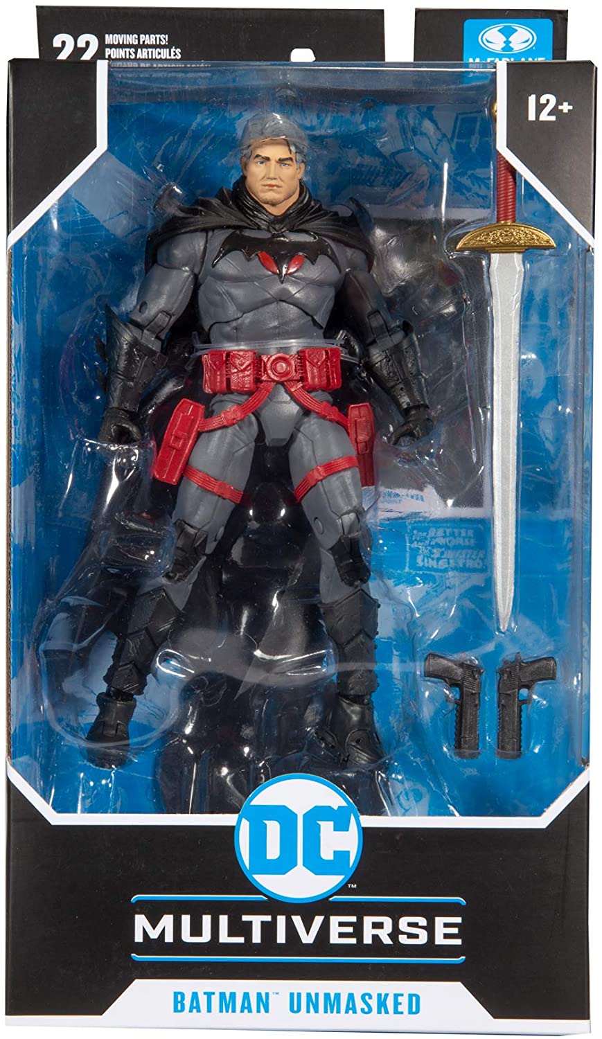 DC Multiverse Thomas Wayne Flashpoint Batman Unmasked 7-Inch Action Figure