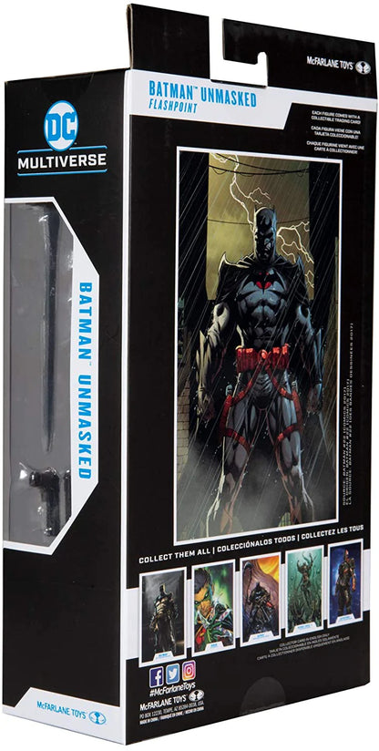 DC Multiverse Thomas Wayne Flashpoint Batman Unmasked 7-Inch Action Figure