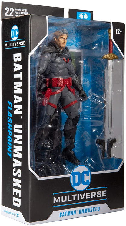 DC Multiverse Thomas Wayne Flashpoint Batman Unmasked 7-Inch Action Figure