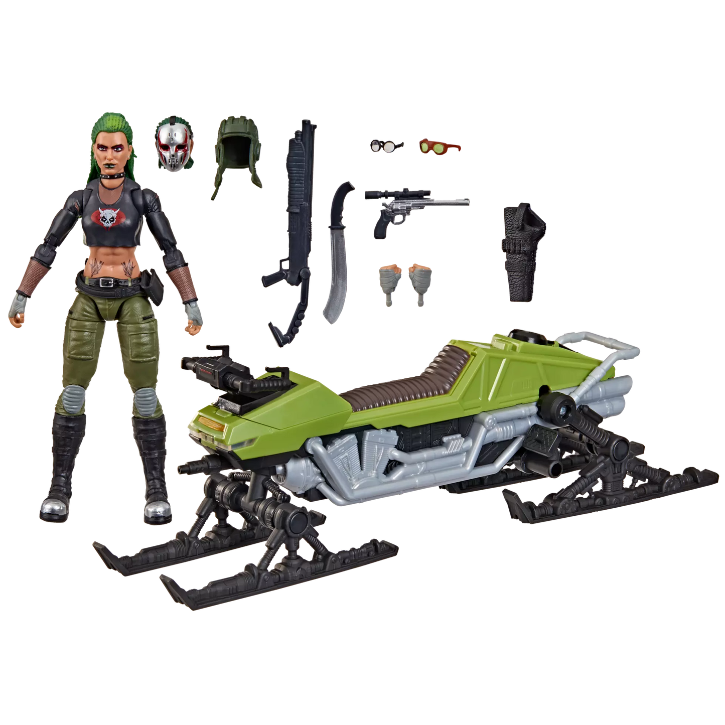 G.I. Joe Classified Series #194, Zanya and Dreadnok Chameleon (Swamp Skier) Vehicle