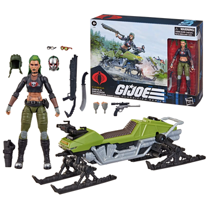 G.I. Joe Classified Series #194, Zanya and Dreadnok Chameleon (Swamp Skier) Vehicle