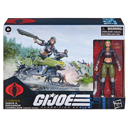 G.I. Joe Classified Series #194, Zanya and Dreadnok Chameleon (Swamp Skier) Vehicle