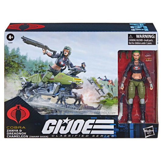 G.I. Joe Classified Series #194, Zanya and Dreadnok Chameleon (Swamp Skier) Vehicle