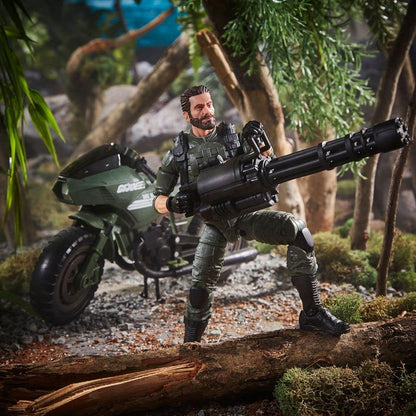 GI Joe Classified Series: Alvin "Breaker" Kibbey with Ram Cycle - Multicolor Action Figure Toy