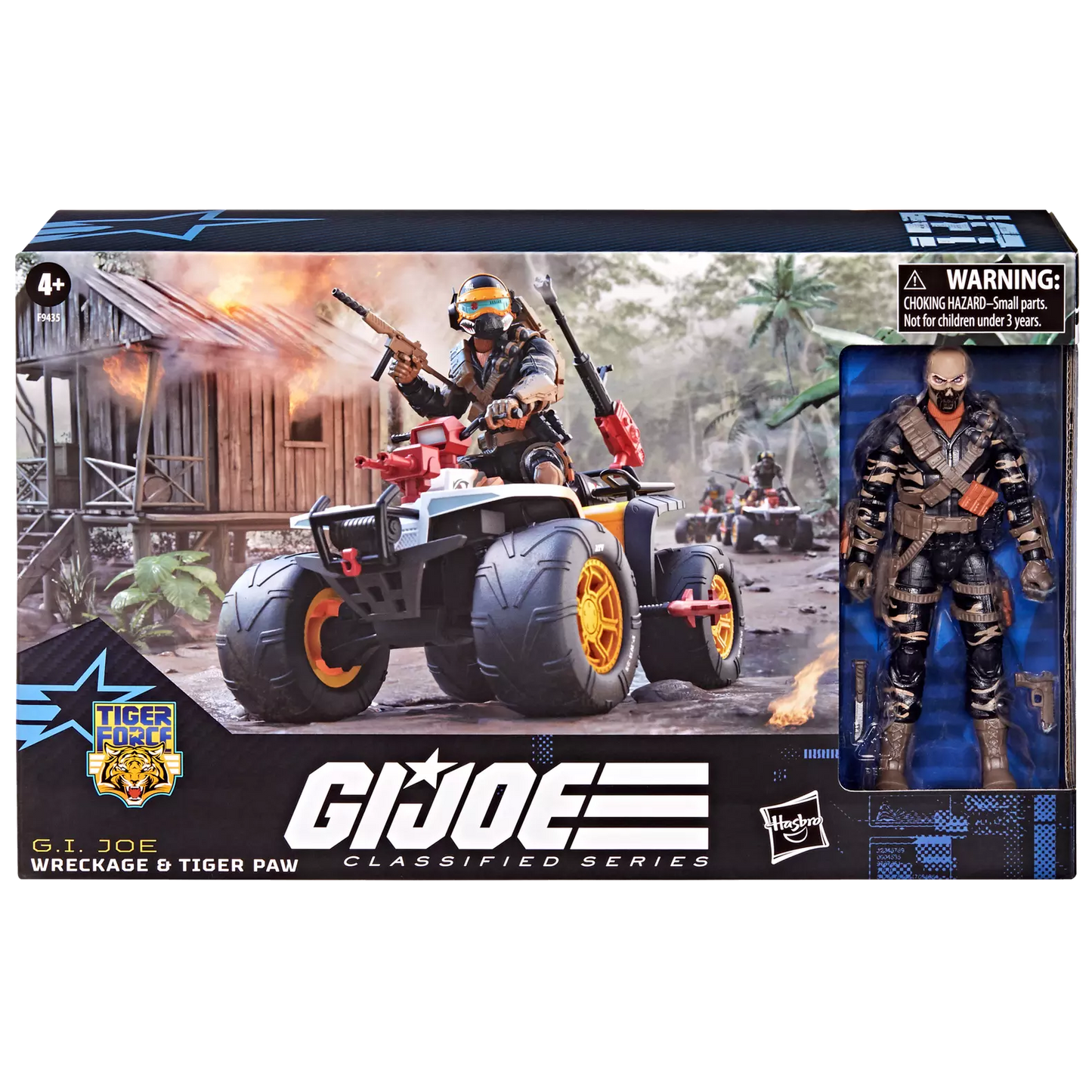 G.I. Joe Classified Series #137, Tiger Force Wreckage & Tiger Paw ATV