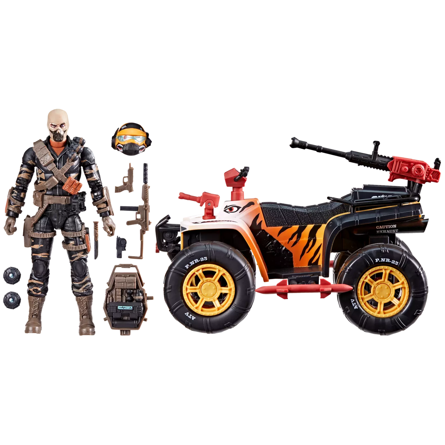 G.I. Joe Classified Series #137, Tiger Force Wreckage & Tiger Paw ATV