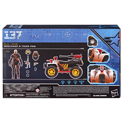 G.I. Joe Classified Series #137, Tiger Force Wreckage & Tiger Paw ATV