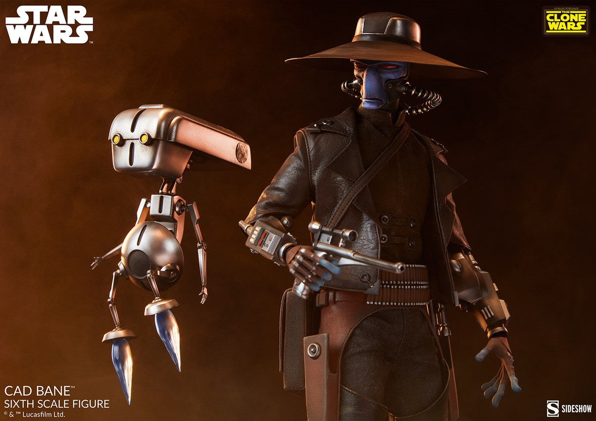CAD BANE Sixth Scale Figure -Star Wars: The Clone Wars by Sideshow