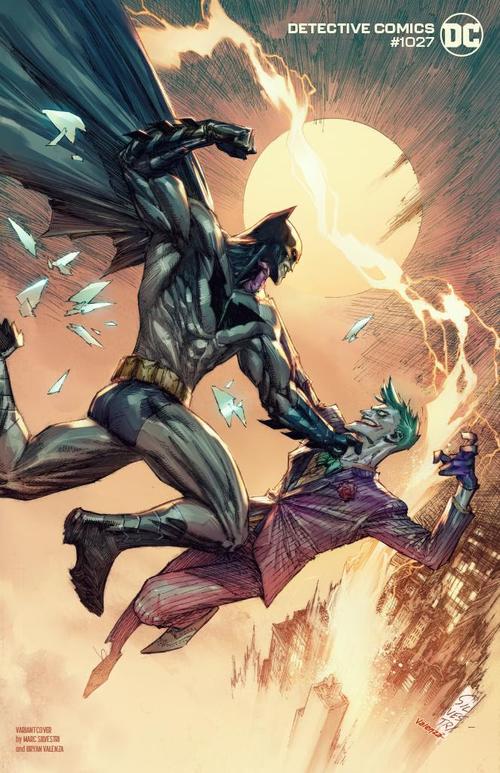 Detective Comics #1027 Cover K Marc Silvestri Batman & Joker Variant