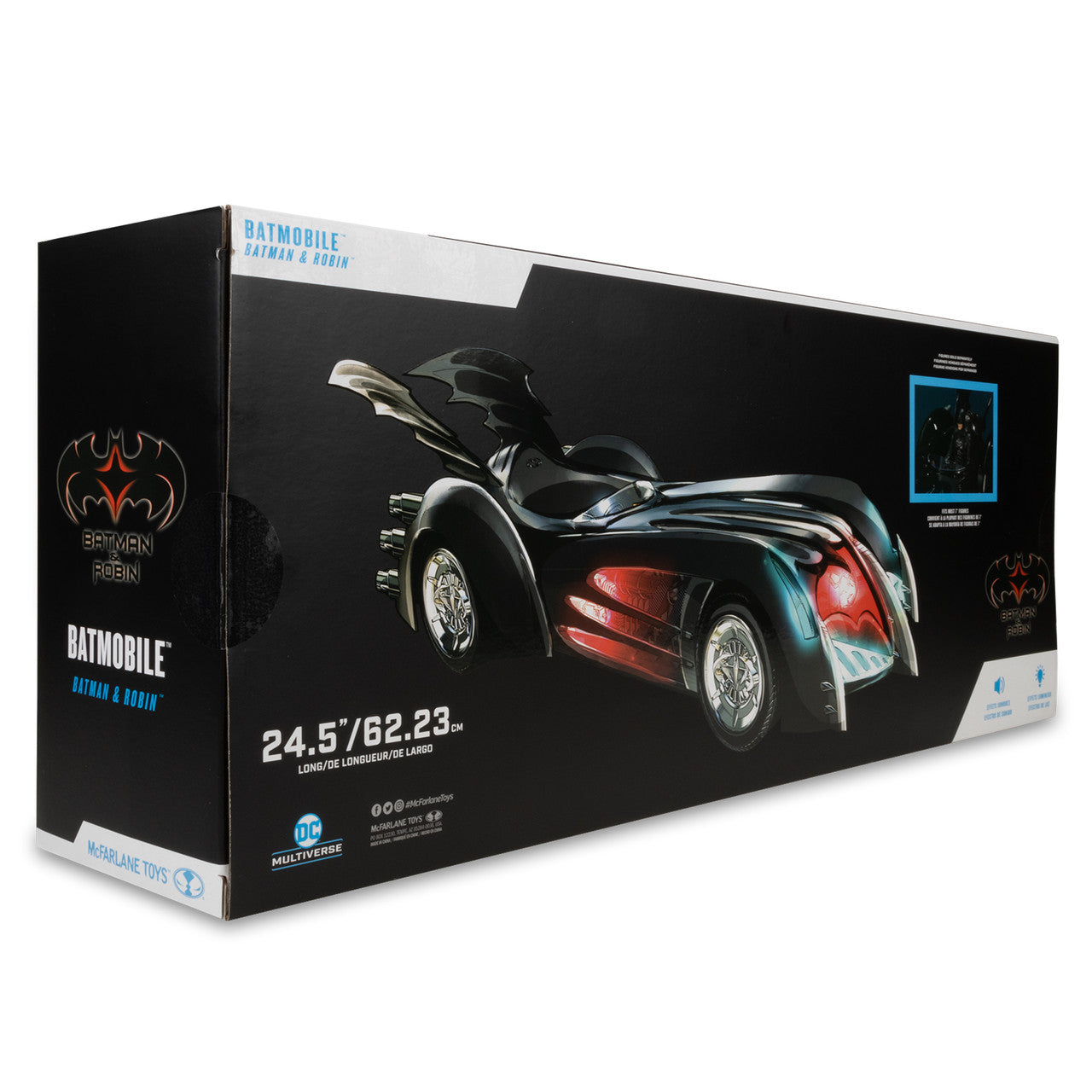 Batmobile (Batman & Robin) Vehicle w/Lights and Sound