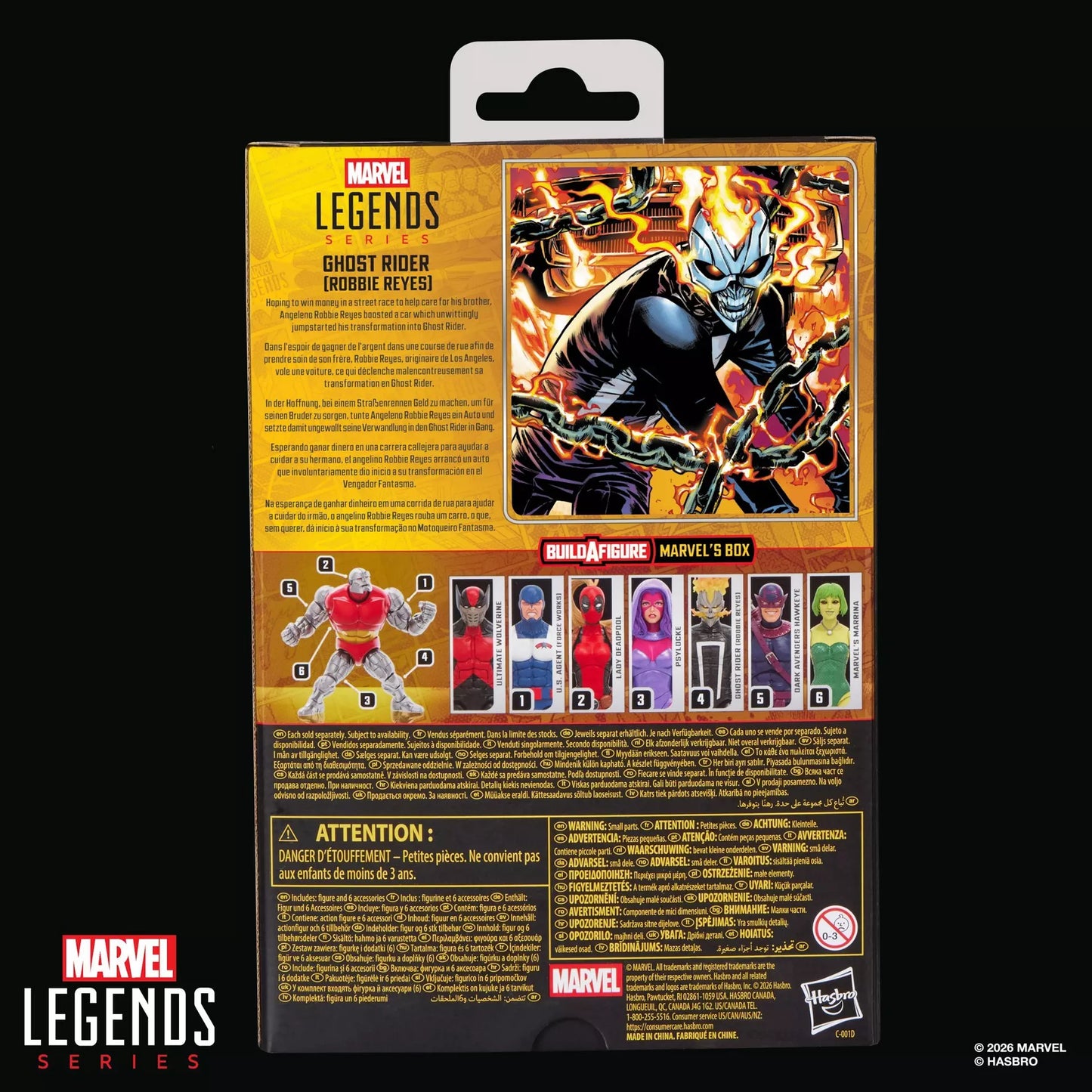 (Pre-Order) Marvel Legends Series Ghost Rider (Robbie Reyes)