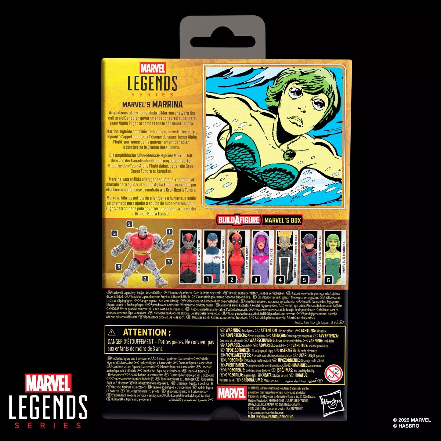 (Pre-Order) Marvel Legends Series Marvel's Marrina