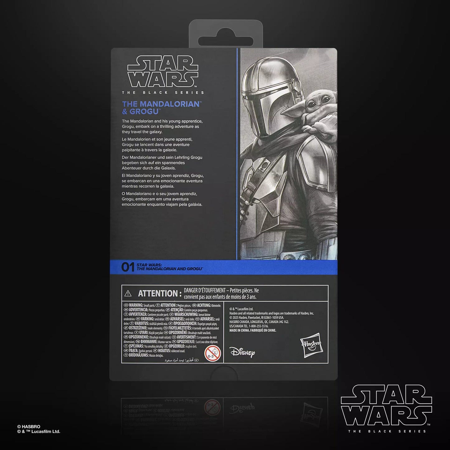 STAR WARS The Black Series The Mandalorian & Grogu