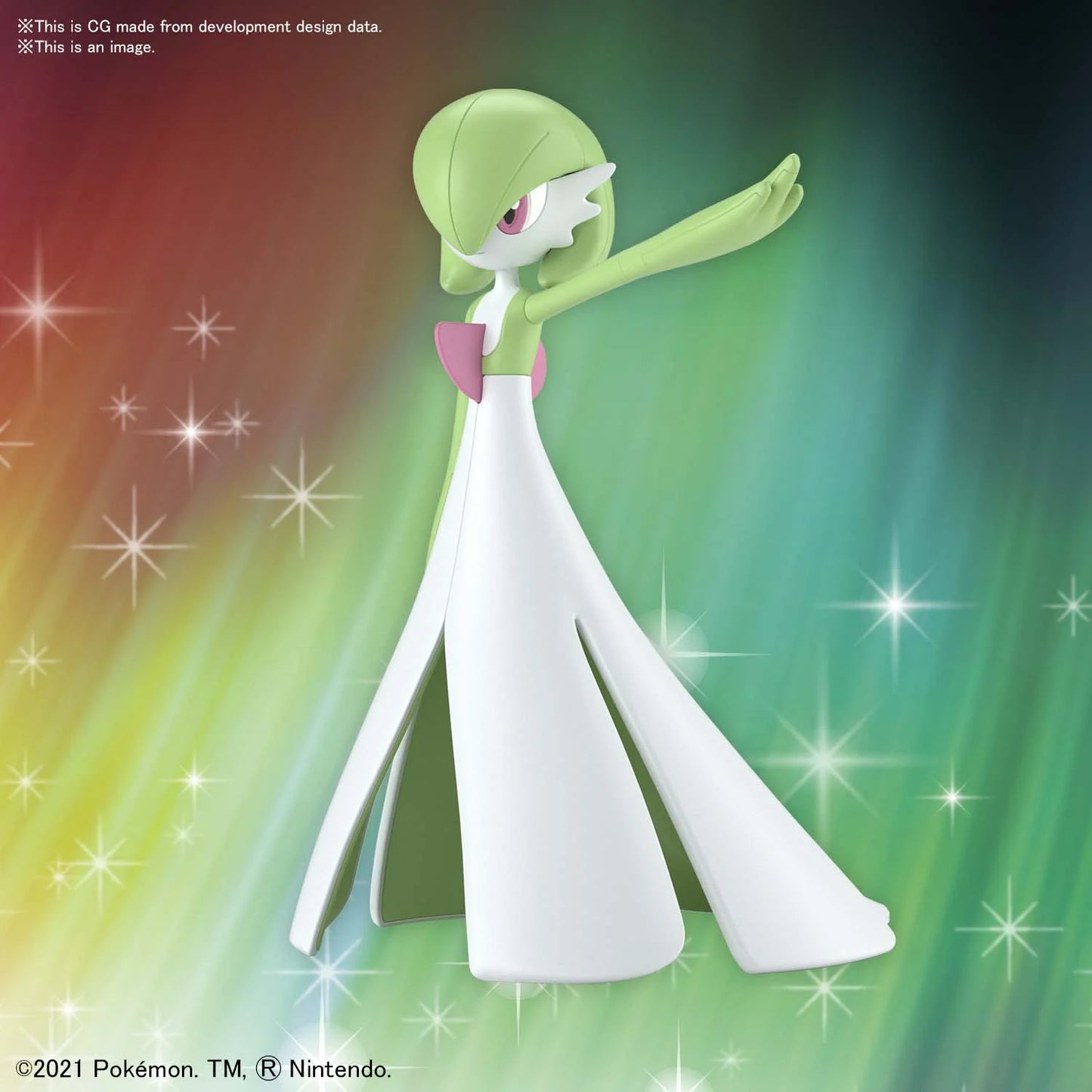 Bandi Pokemon Gardevoir Model Kit