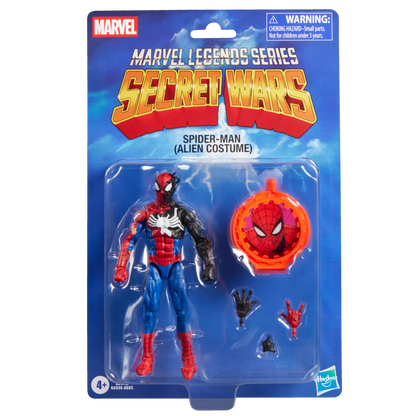 (Pre-Order) Marvel Legends Series Secret Wars Spider-Man (Alien Costume)