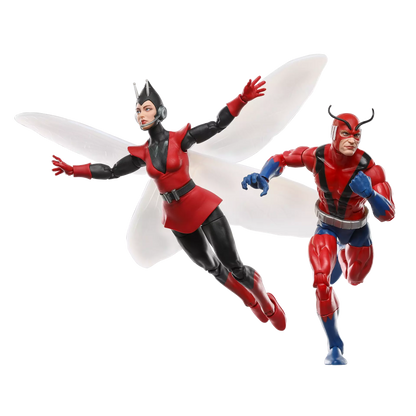 Marvel Legends Series Hank Pym (Giant-Man) & Janet Van Dyne (Wasp) Figures