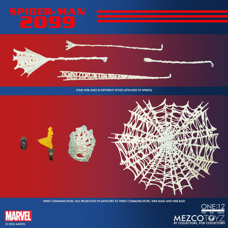 (Pre-Order) Spider-Man 2099 One:12 Collective Action Figure - ReRun