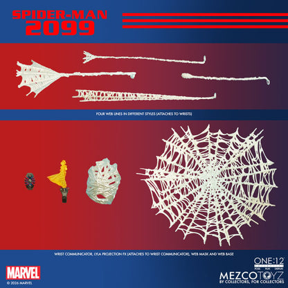 (Pre-Order) Spider-Man 2099 One:12 Collective Action Figure - ReRun