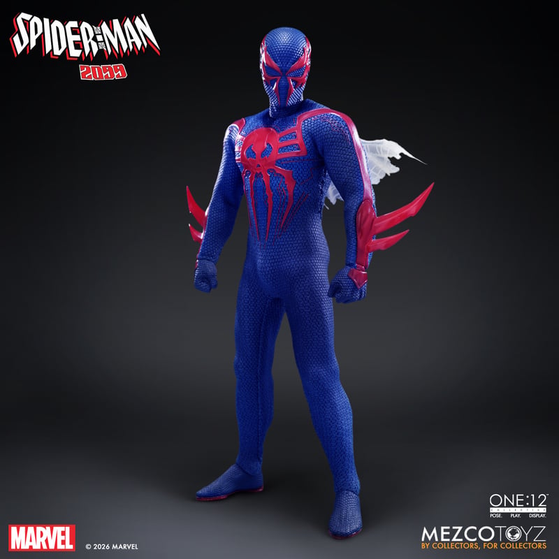 (Pre-Order) Spider-Man 2099 One:12 Collective Action Figure - ReRun