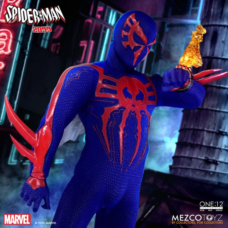 (Pre-Order) Spider-Man 2099 One:12 Collective Action Figure - ReRun