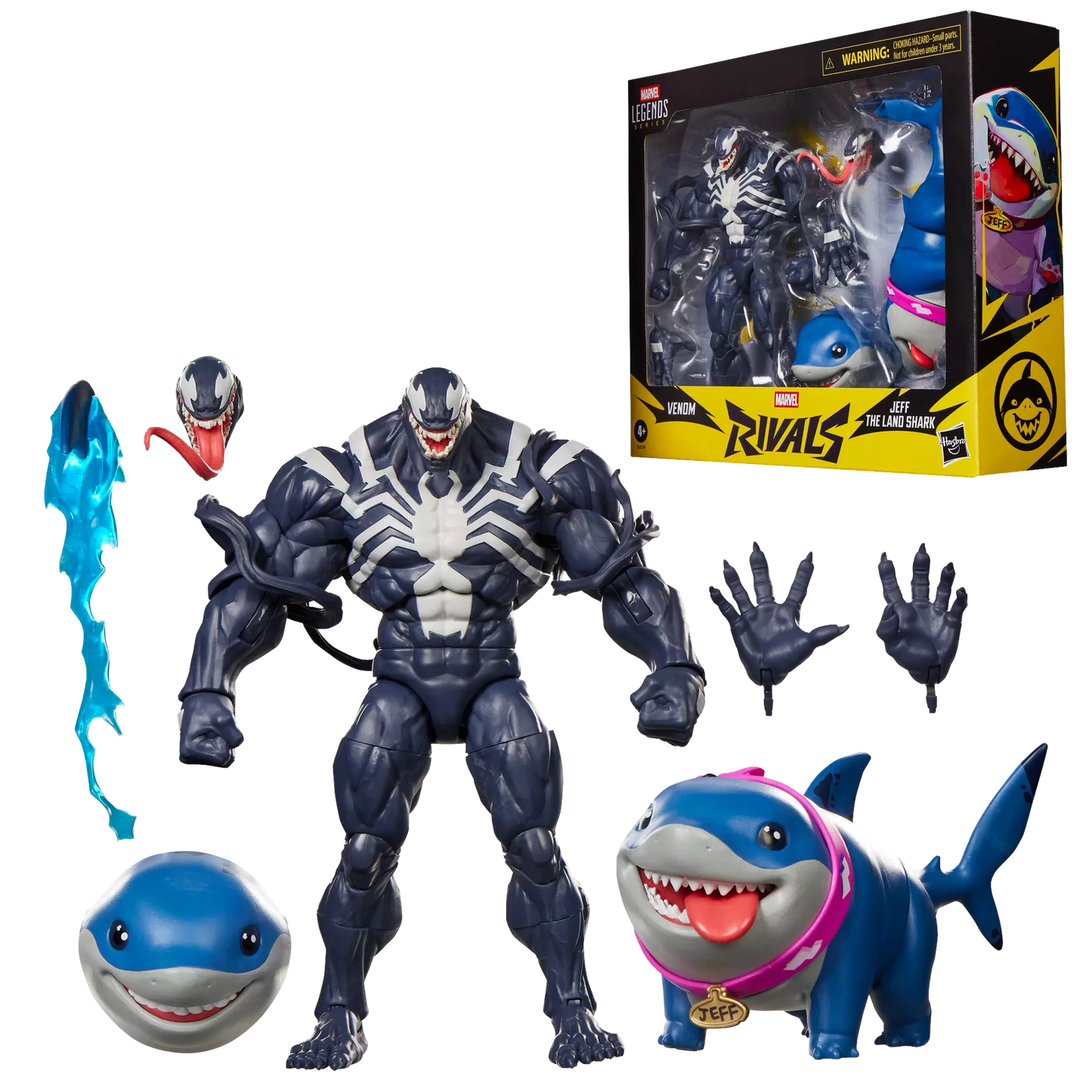 (Pre-Order) Marvel Legends Series Marvel Rivals Venom & Jeff the Land Shark