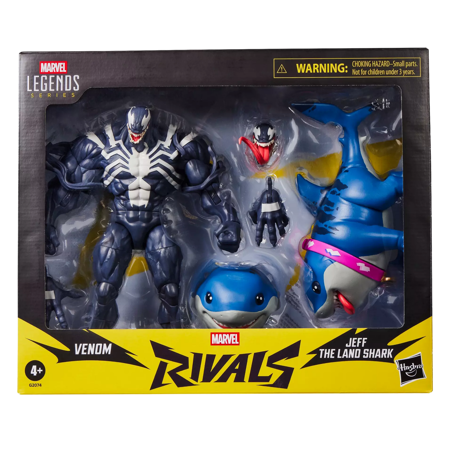 (Pre-Order) Marvel Legends Series Marvel Rivals Venom & Jeff the Land Shark