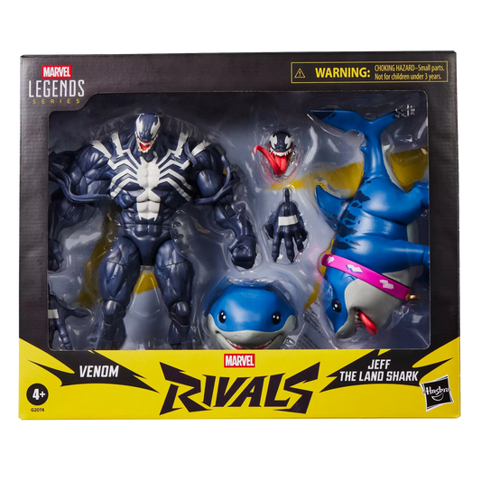(Pre-Order) Marvel Legends Series Marvel Rivals Venom & Jeff the Land Shark