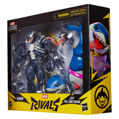 (Pre-Order) Marvel Legends Series Marvel Rivals Venom & Jeff the Land Shark