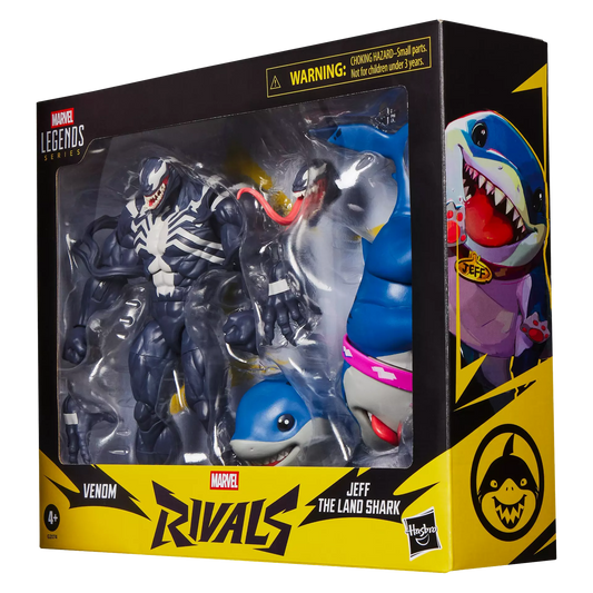 (Pre-Order) Marvel Legends Series Marvel Rivals Venom & Jeff the Land Shark
